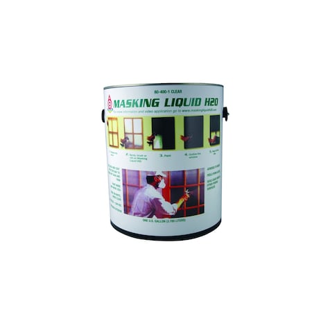 Associated Paint Associated Paint Clear Water-Based Acrylic Masking Liquid H2O 1 gal 80-400-1